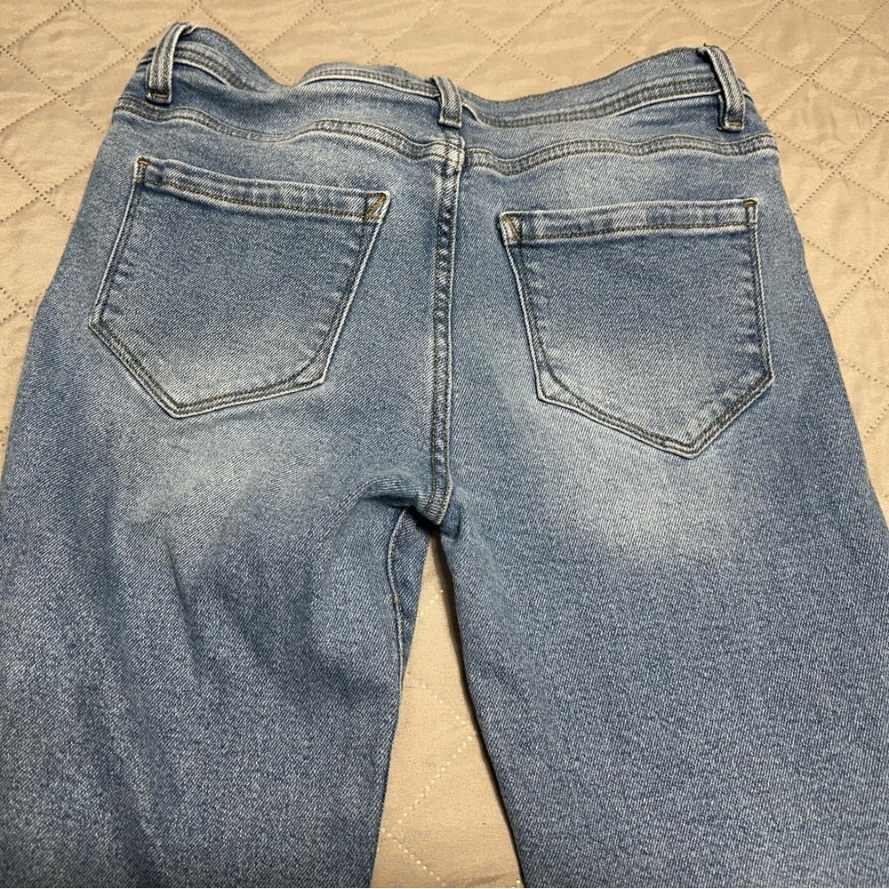 Kensie Light Blue Boot Cut Jeans - Picture 5 of 7